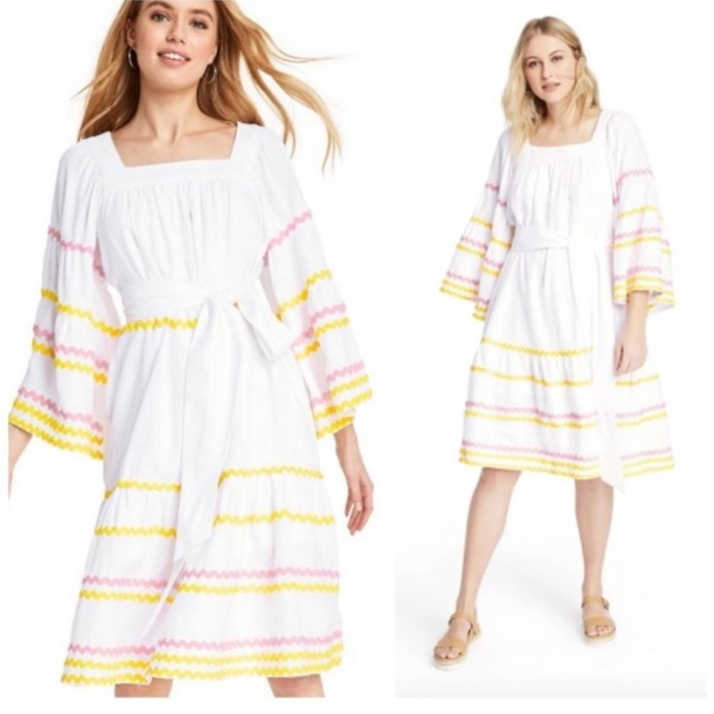 White Heavy Cotton Dress